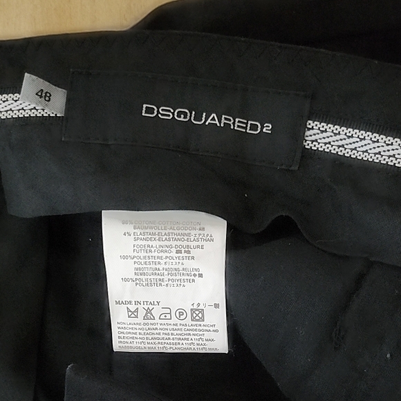 DSQUARED2 Men's Classic Black Trousers - Picture 4 of 7